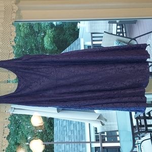 Luxe by Carmen Marc Valvo Lace Dress